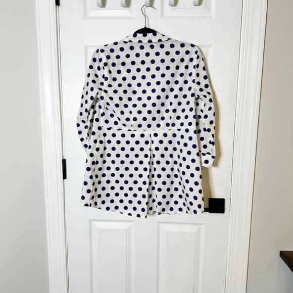 Tyler‎ Boe Polka Dot Button Front Top Womens Size 4 - Picture 3 of 6